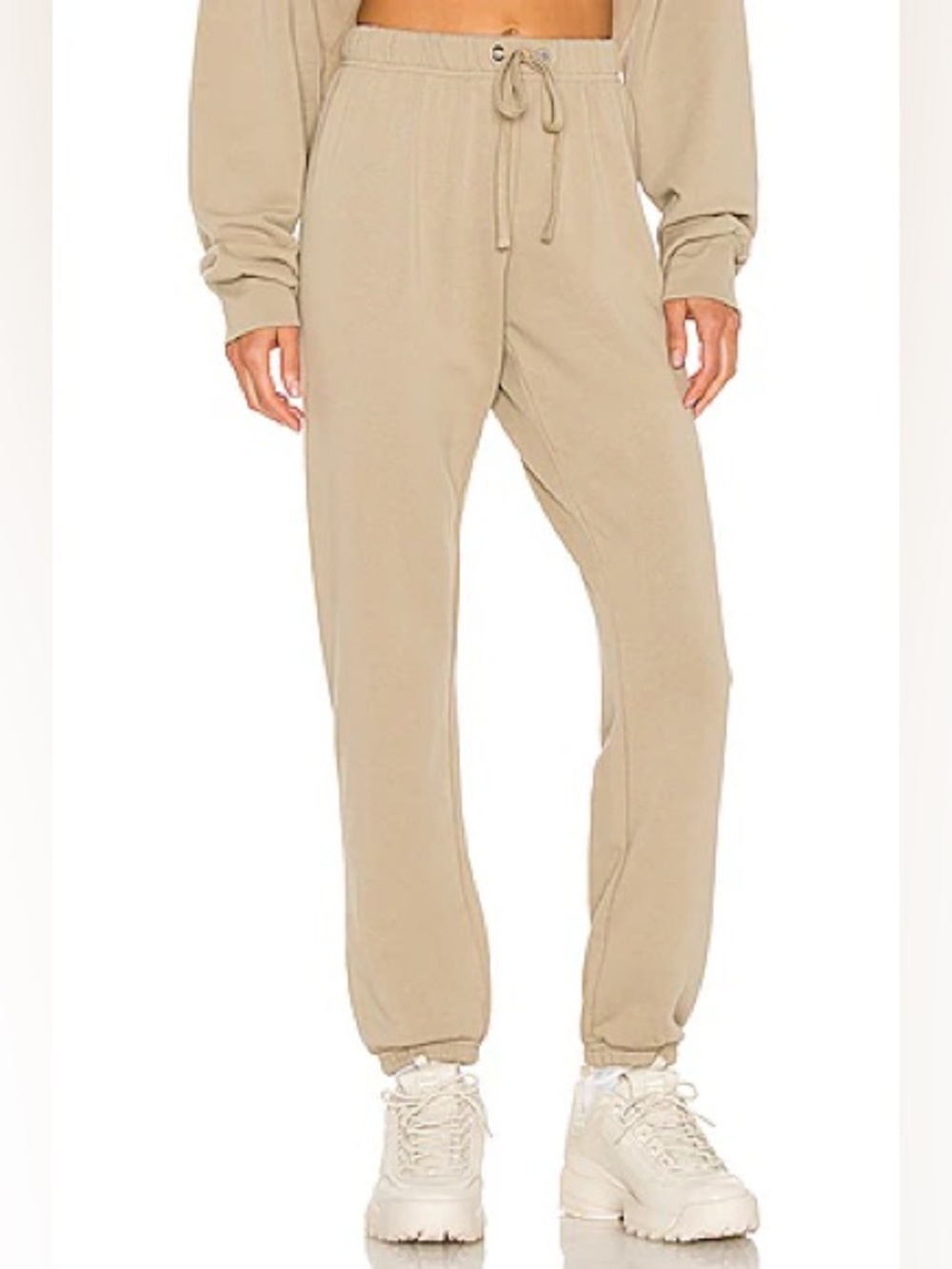 Pam & Gela Basic Sweatpant - Taupe / P